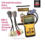 Scanner OBD2 Honda Yamaha Kawasaki alat reset motor injeksi