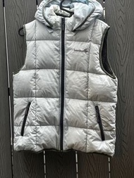 Not Muji Leaveland down vest  羽絨背心 grey  colour 95% new 100% real Size: M