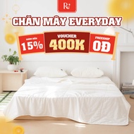 Chăn Mây Everyday Ru9 | Chất Liệu Sợi Bông Siêu Mềm Mịn | 3 Kích Thước | 1m6 x 2m | 2m x 2m2 | 2m2 x