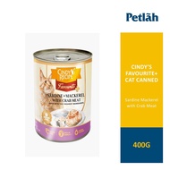 Cindy's Recipe Favourite+ Canned Cat Wet Food 400g