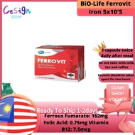 BiO-Life Ferrovit Iron 5x10'S