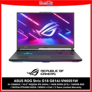 ASUS ROG STRIX G18 G814J-VN6051W (E.GRAY/18.0 QHD WQXGA 240HZ/I9-13980HX/16GB+1000GB/RTX4060 8GVD6/W