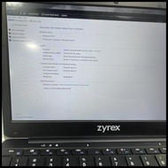 Notebook Zyrex Sky 232 Mini - Intel N4020 - Ram 4gb SSD 256gb Second Fulldus