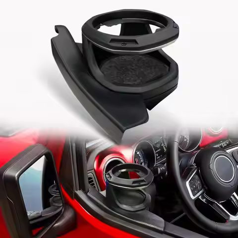 For Jeep Wrangler JL Gladiator JT Left and Right Side Cup Holder 18-24 Wrangler Accessories Door Win