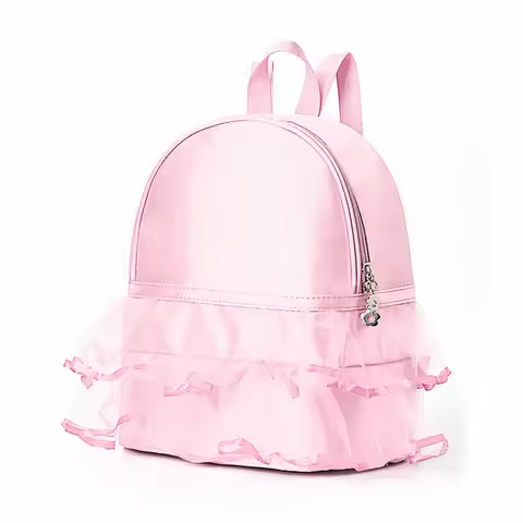 Girl's Backpack Dance Clothing Dance Shoes Backpack Large Capacity Dance Clothing Storage Bag Childr
