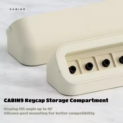 ECHOME Keycap Storage Case Personalized Dust Box for Artisan Keycap Desktop Decoration Magnetic Orga