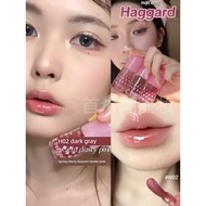 Haggard Lip Gloss Chubby Pier Lip Gloss Transparent Stacked Glass Lip H02 Tender Pink Mirror Water G