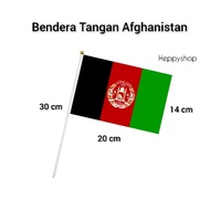 Afghanistan National Parade Stick Hand Flag Afghanistan