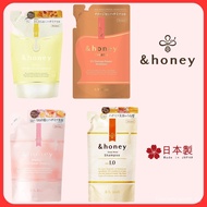 &Honey Shampoo and Treatment Refill, Made in Japan