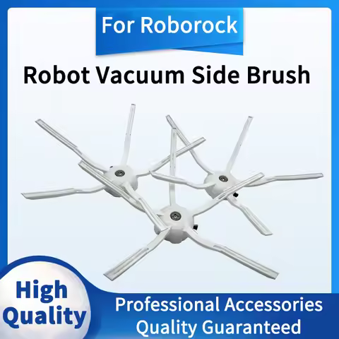 Side Brush for Roborock T6 T7 T8 T7S Plus T4 S4 E2 E3 E4 E5 E20 E25 E35 G20 G20S G30 V20 P10 RPO P10