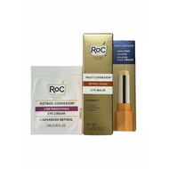 RoC Multi Correxion Revive + Glow Eye Balm Vitamin C Brightening Wax Eye Cream 4g Roc Eye Cream