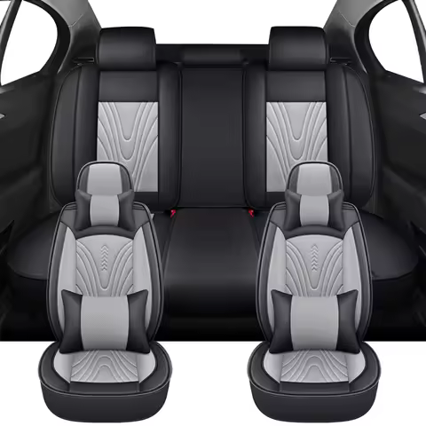 Luxury Universal Car Seat Covers For Audi Q2L Q7 4L Q3 Q5 A6 C5 C6 4F Avant A4 B8 B7 A3 8V 8P 100 Au