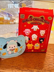 Top Toy Sanrio 招財貓盲盒PC狗換水怪