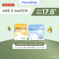 [Mix & Match] Moodfree Sanitary Pad | Choose Any 1+1 or 1+2 or 2+2 | Women Period Pad | Tuala Wanita