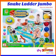 Snake Ladder Jumbo 92x65cm Playmat/Jumbo Board Game Snake Ladder Toy