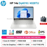 [[ laptop hp 14s dq4016 intel core i5-1155g7 8gb ssd 512gb 14"fhd ips