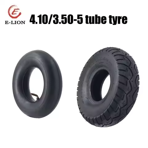 Motorcycle tires 4.10/3.50-5 tires and inner tubes, suitable for 49cc mini four-wheel off-road motor
