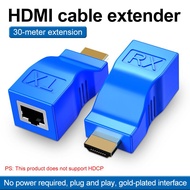 HDMI extender 30m single network cable transmission HDMI to rj45 signal amplification transmitter 4K30hz