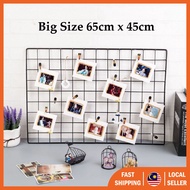 Wall grid Polaroid Frame iron wall grid Frame hanging rack Wall iron grid Photo grid photo Wall fram
