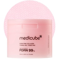 [medicube] PDRN Pink Collagen Gel Toner Pad | PDRN Jelly Toner Pad | 99% Salmon DNA, PDRN, Uneven sk