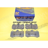 AP Racing Brake pad CP9040 CP7040 6Pot AP9040 AP7040 6Pot Performance Brake Pad