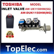 TOSHIBA ORIGINAL WASHING MACHINE INLET VALVE FOR MODEL AW-UK1150HM AW-DUK1150HM INLET VALVE UK1150 D