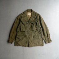 < White Wood 11 > 40S US ARMY M43 FIELD JACKET Wwii Green B