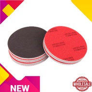 ABRASIVE MALL 125MM 5INCH SPONGE SAND FLOCKING SPONGE SAND DISC SADING SPONGE VELCRO SPONGE