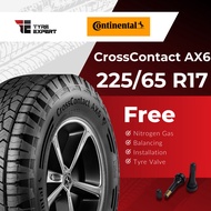 225/65R17 CONTINENTAL CrossContact AX6 (With Delivery/Installation) tyre tayar