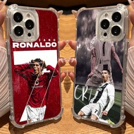 Cristiano R-Ronaldos Player Transparent Case for iphone 17 Pro 16E 11 12 13 14 15 16 Pro Max 17 Air 
