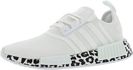 adidas NMD_R1 Womens Shoes Size 6.5, Color: White/Black/Leopard