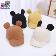 [ Genius Baby house ] 46-50cm / 6m-3y Baby Hat Plain Design H4022