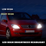 FOR Mercedes W245 B Class 6500k White Canbus LED Headlight  H7  H11 T10 Fog light Bulb Error Free