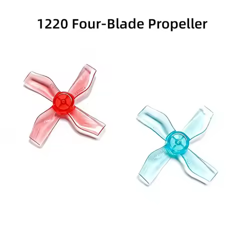 GEMFAN 1220 Four-Blade Propeller 31mm 1mm Motor Hole Diameter Indoor FPV Racing Drone mobula6