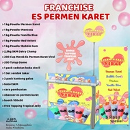 Best seller Paket Usaha / Franchise Es Permen Karet Viral