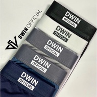 [Peinn] Combo of 3 DWIN embossed men's underwear, high-quality antibacterial thigh briefs, 4-way str