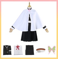 ชุดกิโมโนสำหรับเด็ก คอสเพลย์ชุดคอสเพลย์ผู้หญิงสังหารปีศาจ Kimetsu NO yaiba เสื้อผ้าฮาโลวีน