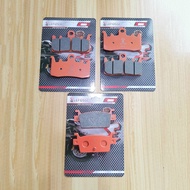 Suitable for KYMCO KYMCO AK550 2017-2024 Carbon Fiber Front Rear Brake Pads Disc Brake Pad Accessori