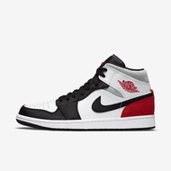 13代購 Nike Air Jordan 1 Mid SE 白黑紅 男鞋 休閒鞋 復古球鞋 喬丹 852542-100 23Q4