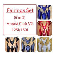 Fairings Set (6 in 1) - Honda Click 125i/150i V2
