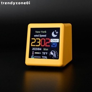 TRENDYZONE0I Weather Forecast Station, Lectronic Album USB Charging Smart 4.5x4x3CM Clock, Creative 
