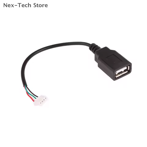 1Pc USB To 4 Pin Female/ Male Cable Data Cable USB To 4P Cable 4P MX1.25 Female To USB 2.0 Terminal 