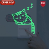 GG [Recommend] Glow In The Dark Wall Stickers Fluorescent Kids Home Decoration Moon Stars Cartoon Lu