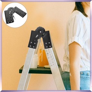 Part Aluminum Heavy Duty Step Ladder Hinge Replacement 17.00X14.00X2.50CM Black pinjun
