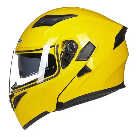 Yellow Motorcycles Helmet Wear-Resistant Accessories Breathable Head Protection Anti-Fall Motocross 