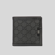 Gucci Men's Signature Bifold Wallet With Coin Compartment Black 150413