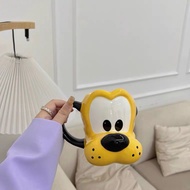 Cute PLUTO drinking cup with real photo