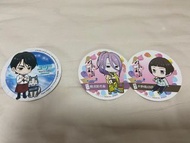 Youme cafe 杯墊 刀劍亂舞 yuri on ice