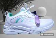 SEPATU PRO ATT SNR 25 PUTIH / HIJAU  SEPATU WANITA SEPATU OLAH RAGA UK 37 40