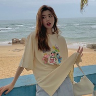 Oversized T-shirts Wanita Women's Distro T-shirt/s Oversized Streetwear T-shirts Distro T-shirt/s T-